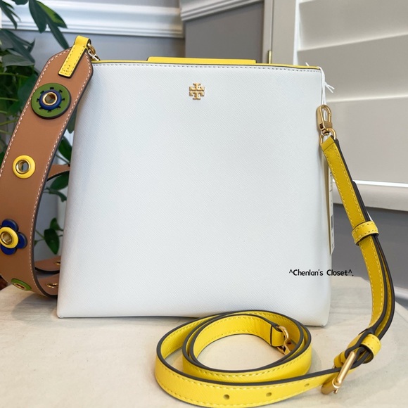 🔥NeW! $528 Tory Burch Novelty Bucket Bag - Picture 7 of 16